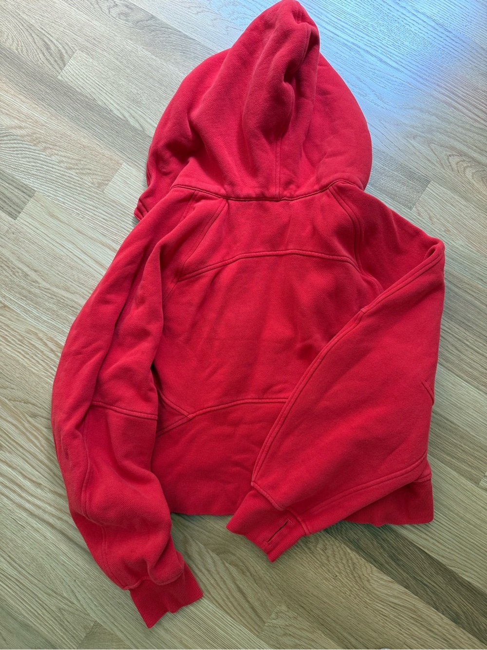 Lululemon Scuba Half zip hoodie red M/L - Picture 3 of 5